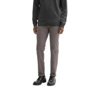 TOM TAILOR Herren 1037547 Slim Fit Stretch Chino Hose mit Gürtel, 36524-Navy Beige Zig Zag Structure, 36W / 32L