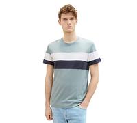 TOM TAILOR Herren 1037987 T-Shirt, 28129 - Light Ice Blue, 3XL