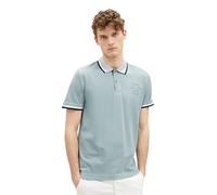 TOM TAILOR Herren 1037994 Poloshirt, 28129 - Light Ice Blue, L