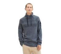 TOM TAILOR Herren 1038247 Strick-Snood aus Baumwolle, 32741-green Blue Mouline, XXXL