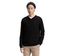 TOM TAILOR Herren 1039806 Pullover, 29999-Black, XXL