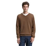 TOM TAILOR Herren 1039811 Pullover, 38678-Dark Taupe Melange, M