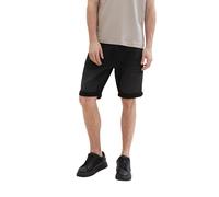 TOM TAILOR Herren 1040175 Slim Jogg-Jeans Bermuda Shorts mit hohem Stretch, 10273 - Dark Stone Black Black Denim, 28