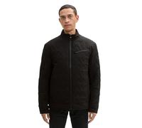 TOM TAILOR Herren 1041316 Fake-Lederjacke im Biker-Style, 29999-Black, XL