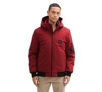 TOM TAILOR Herren 1041320 Blouson Jacke mit Polsterung, 13721-Burgundy Dark Red, M
