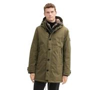 TOM TAILOR Herren 1041326 Jacke, 11848-Jungle Soil Green, XXL