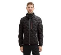 TOM TAILOR - Hybrid Jacke mit abnehmbarer Kapuze Black XXXL