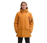 TOM TAILOR Herren 1042520 Winterjacke mit Abnehmbarer Kapuze, 10821-Peanut Butter Brown, 3XL