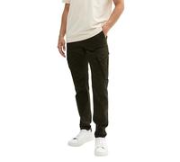 TOM TAILOR Herren 1042567 Tapered Cargo Hose, 11172-Dark Rosin Green, L
