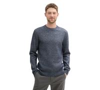 Tom Tailor Herren 1043346 Basic Pullover in melierter Optik