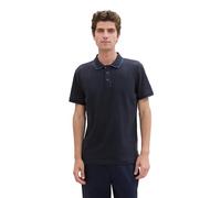 TOM TAILOR Herren 1043365 Basic Poloshirt mit kurzem Arm, 10668-Sky Captain Blue, L