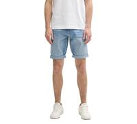 Tom Tailor Slim Fit Jeansshorts aus Baumwoll-Mix Modell 'JOSH' in Hellblau, Größe 30