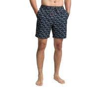 TOM TAILOR Herren 1045070 Badeshorts, 37601-Navy Small Palm Design, XL