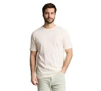 TOM TAILOR Herren Basic T-Shirt aus Baumwolle, braun, Uni, Gr. L