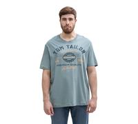 Tom Tailor Herren 1045627 T-Shirt, 27475 - Grey Mint, S EU