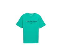 TOM TAILOR Herren 1045773 T-Shirt, 11137 - Peacock Green, S EU