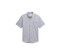 TOM TAILOR Herren 1046086 Hemd, 37975-Navy Structured Slub, M