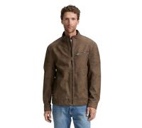 TOM TAILOR Herren 1046229 Kunstlederjacke, 30513-Buffalo Brown Fake Leather, 3XL