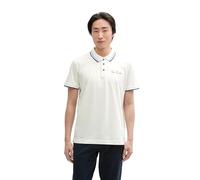 TOM TAILOR Herren 1046739 Poloshirt, 10332 - Off White, L EU
