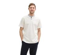 TOM TAILOR Herren 1046741 Poloshirt, 10332 - Off White, XXL EU