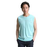 TOM TAILOR Herren 1046790 Tanktop, 34921-Caribbean Turquoise, M