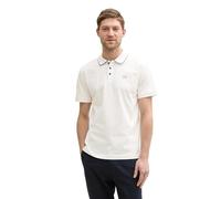 TOM TAILOR Herren 1046874 Poloshirt, 10332-Off White, M