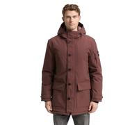 Tom Tailor Regular Fit Parka mit Kapuze in Mittelbraun, Größe M