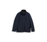 TOM TAILOR Herren 1046980 Feldjacke mit aufgesetzten Taschen, 10668-Sky Captain Blue, XXL