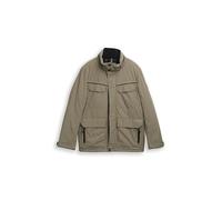 TOM TAILOR Herren 1046980 Feldjacke mit aufgesetzten Taschen, 32097-Smokey Olive Green, XL