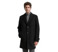 TOM TAILOR Herren 1046987 Wollmantel, 29999-Black, M
