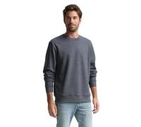 Tom Tailor Sweatshirt Herren 19932 Melange-Optik navy grindle structure Rundhals Gr. XL