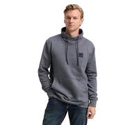 TOM TAILOR Herren 1047805 Snood Sweatshirt in Melange-Optik, 19932-Navy Grindle Structure, XL