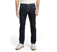 TOM TAILOR Herren 1047981 TTMARVIN Straight Jeans Mit Stretch, 10138 - Rinsed Blue Denim, 32W / 30L EU