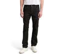 TOM TAILOR Herren 1047983 TTMARVIN Straight Jeans Mit Superstretch, 10245 - Clean Rinsed Black Denim, 30W / 36L EU