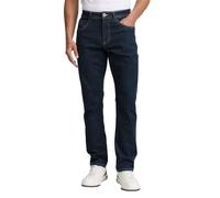 Slim-fit-Jeans TOM TAILOR, Herren, Gr. 34, Länge 30, blau (rinsed blau denim30), Denim/Jeans, Obermaterial: 92% Baumwolle, 6% Polyester, 2% Elasthan, unifarben, slim fit knöchellang, Jeans, im Five-Po