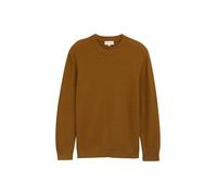 TOM TAILOR Herren 1048002 Strickpullover mit Struktur, 25985-Deep Cognac, L