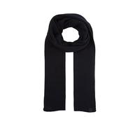 Tom Tailor - Strickschal mit Wollanteil knitted navy melange - Gr. - OS