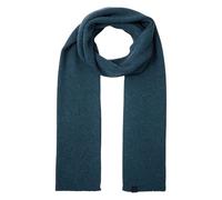 Tom Tailor - Strickschal mit Wollanteil real teal blue melange - Gr. - OS