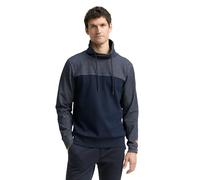 Tom Tailor Herren 1048636 Snood Sweatshirt mit Struktur-Mix (1er Pack)