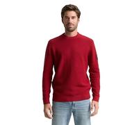 TOM TAILOR Herren 1048727 Strickpullover mit Rundhalsausschnitt, 10814-Coach Red, 3XL
