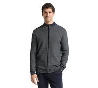 Tom Tailor Herren 1049482 Strickjacke mit Reißverschluss (1er Pack)