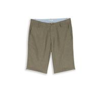 TOM TAILOR Herren 1049623 Bermuda Shorts, 39620-Leaf Green Stripe, 29