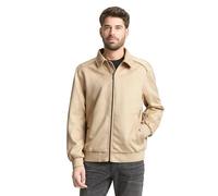 TOM TAILOR Herren 1049649 Kunstlederjacke, 11032-Cashew Beige, L