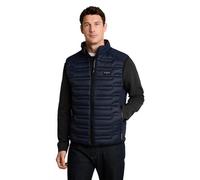 TOM TAILOR Herren 1050926 Hybrid Steppweste mit Stehkragen