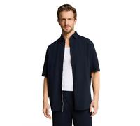 Tom Tailor - Comfort Fit Seersucker Kurzarmhemd sky captain blue - Gr. - M