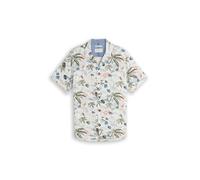 Tom Tailor Herren 1050943 Regular Fit Resort Kurzarmhemd aus Viskose