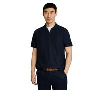 Kurzarmshirt TOM TAILOR, Damen, Gr. XL, sky captain blau, Single Jersey, Obermaterial: 80% Baumwolle, 20% Polyester, unifarben, regular fit hüftbedeckend, V-Ausschnitt, abgesteppte Kante, Shirts, mit