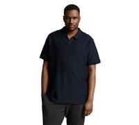 Tom Tailor - Plus Size - Poloshirt mit Ottoman-Struktur sky captain blue - Gr. - 4XL