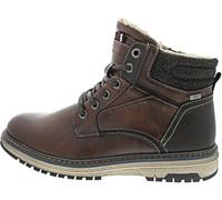 Tom Tailor Herren 1580010001 Stiefelette, Cognac, 44 EU