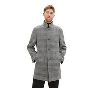 Tom Tailor Herren 3-Knopf Wollmantel mit Stehkragen 1037407